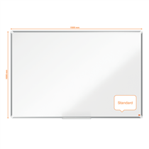 Pizarra De Melamina Nobo Premium Plus De 1500X1000Mm Blanco