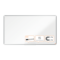 Pizarra Magnética De Acero Lacado De Formato Panorámico  Nobo Premium Plus 1550X870 Mm Blanco