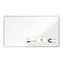 Pizarra Magnética De Acero Lacado De Formato Panorámico  Nobo Premium Plus 1880X1060 Mm Blanco