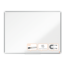 Pizarra Magnética De Acero Lacado Nobo Premium Plus De 1200X900Mm Blanco