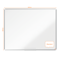 Pizarra Magnética De Acero Lacado Nobo Premium Plus De 1500X1200Mm Blanco