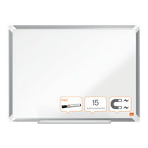 Pizarra Magnética De Acero Lacado Nobo Premium Plus De 600X450Mm Blanco