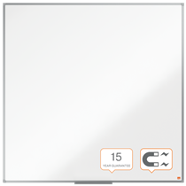 Pizarra Magnética De Acero Nobo Essence 1200X1200Mm Blanco