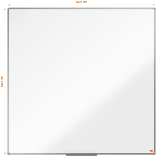 Pizarra Magnética De Acero Nobo Essence 1200X1200Mm Blanco