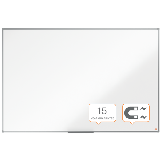 Pizarra Magnética De Acero Nobo Essence 1500X1000Mm Blanco