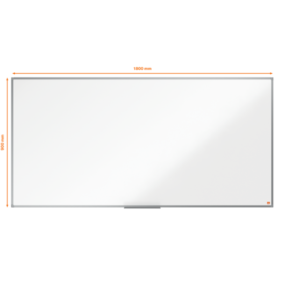 Pizarra Magnética De Acero Nobo Essence 1800X900Mm Blanco