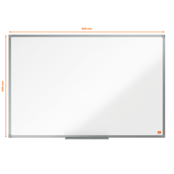Pizarra Magnética De Acero Nobo Essence 900X600Mm Blanco