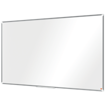 Pizarra Magnética De Acero Vitrificado De Formato Panorámico Nobo Premium Plus De 1880X1060Mm Blanco