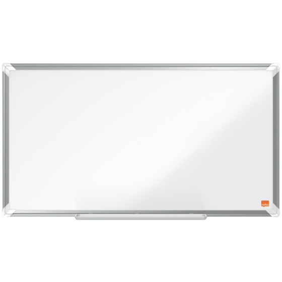 Pizarra Magnética De Acero Vitrificado De Formato Panorámico Nobo Premium Plus De 710X400Mm Blanco