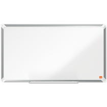 Pizarra Magnética De Acero Vitrificado De Formato Panorámico Nobo Premium Plus De 710X400Mm Blanco