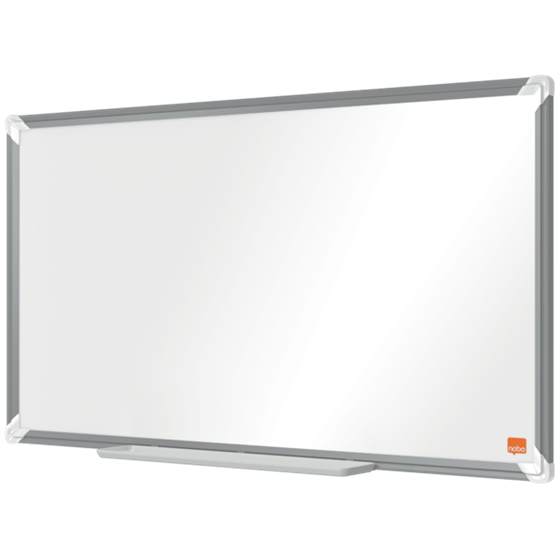 Pizarra Magnética De Acero Vitrificado De Formato Panorámico Nobo Premium Plus De 710X400Mm Blanco
