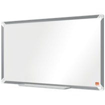 Pizarra Magnética De Acero Vitrificado De Formato Panorámico Nobo Premium Plus De 710X400Mm Blanco
