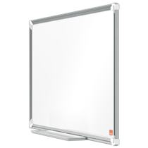 Pizarra Magnética De Acero Vitrificado De Formato Panorámico Nobo Premium Plus De 710X400Mm Blanco