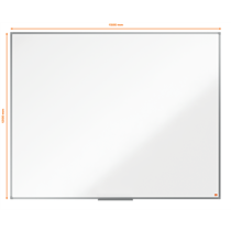 Pizarra Magnética De Acero Vitrificado Nobo Essence 1500X1200Mm Blanco