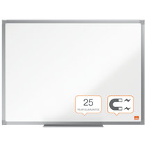 Pizarra Magnética De Acero Vitrificado Nobo Essence 600X450Mm Blanco