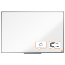 Pizarra Magnética De Acero Vitrificado Nobo Essence 900X600Mm Blanco