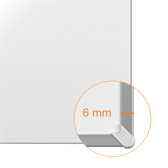 Pizarra Magnética De Acero Vitrificado Nobo Impression Pro De 1800X1200 Mm Blanco