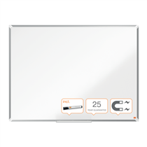 Pizarra Magnética De Acero Vitrificado Nobo Premium Plus De 1200X900Mm Blanco