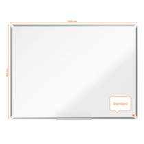 Pizarra Magnética De Acero Vitrificado Nobo Premium Plus De 1200X900Mm Blanco