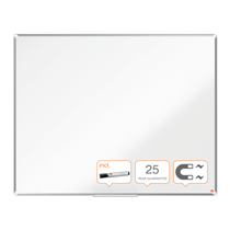 Pizarra Magnética De Acero Vitrificado Nobo Premium Plus De 1500X1200Mm Blanco