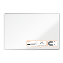 Pizarra Magnética De Acero Vitrificado Nobo Premium Plus De 1800X1200Mm Blanco