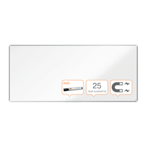 Pizarra Magnética De Acero Vitrificado Nobo Premium Plus De 2700X1200Mm Blanco