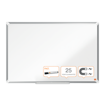Pizarra Magnética De Acero Vitrificado Nobo Premium Plus De 900X600Mm Blanco