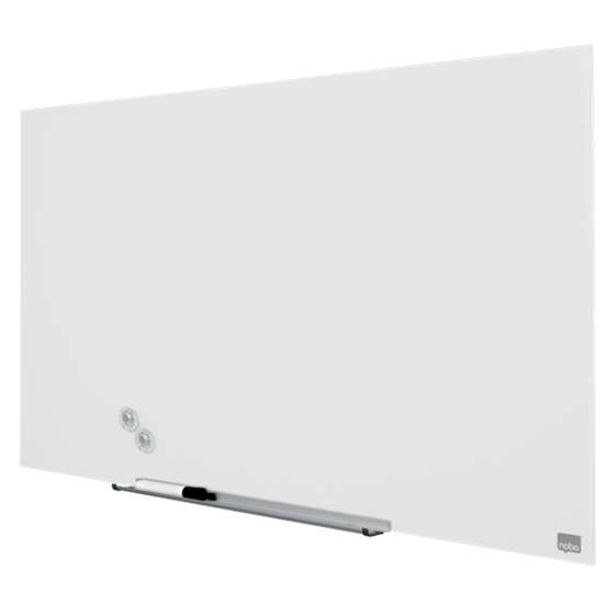 Pizarra Magnética De Cristal Nobo Impression Pro De 1000X560Mm Blanco Brillante