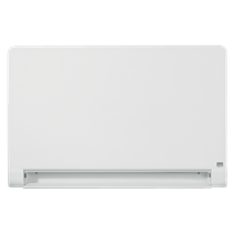Pizarra Magnética De Cristal Nobo Impression Pro De 1000X560Mm Con Bandeja Para Rotuladores Oculta Blanco Brillante