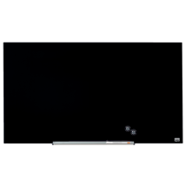 Pizarra Magnética De Cristal Nobo Impression Pro De 1000X560Mm Negro