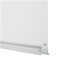 Pizarra Magnética De Cristal Nobo Impression Pro De 1260X710Mm Con Bandeja Para Rotuladores Oculta Blanco Brillante