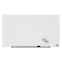 Pizarra Magnética De Cristal Nobo Impression Pro De 680X380Mm Blanco Brillante