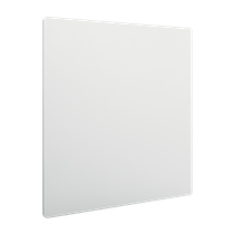 Pizarra Magnética Modular Sin Marco Nobo 450X450Mm Blanco
