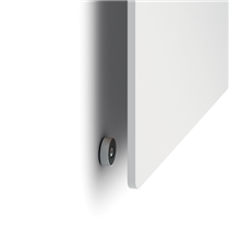 Pizarra Magnética Modular Sin Marco Nobo 450X450Mm Blanco