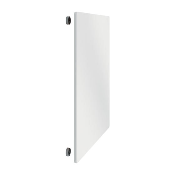 Pizarra Magnética Modular Sin Marco Nobo 450X450Mm Blanco