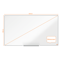 Pizarra Magnética Nano Clean™ De Formato Panorámico Nobo Impression Pro De 1220X690Mm Blanco