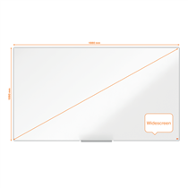 Pizarra Magnética Nano Clean™ De Formato Panorámico Nobo Impression Pro De 1880X1060Mm Blanco
