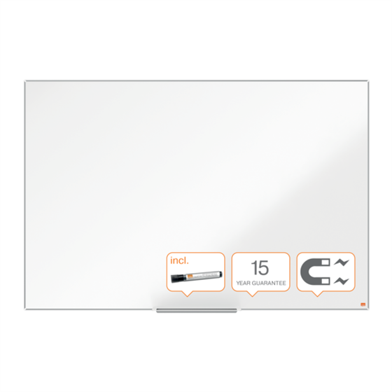 Pizarra Magnética Nano Clean™ Nobo Impression Pro De 1500X1000Mm Blanco
