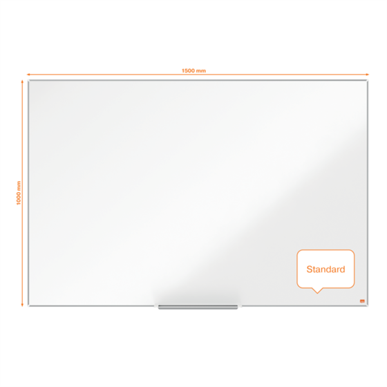 Pizarra Magnética Nano Clean™ Nobo Impression Pro De 1500X1000Mm Blanco