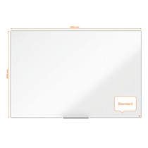 Pizarra Magnética Nano Clean™ Nobo Impression Pro De 1800X1200Mm Blanco