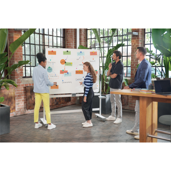 Pizarra Móvil Nobo Move&Meet 1500X1200Mm Blanco