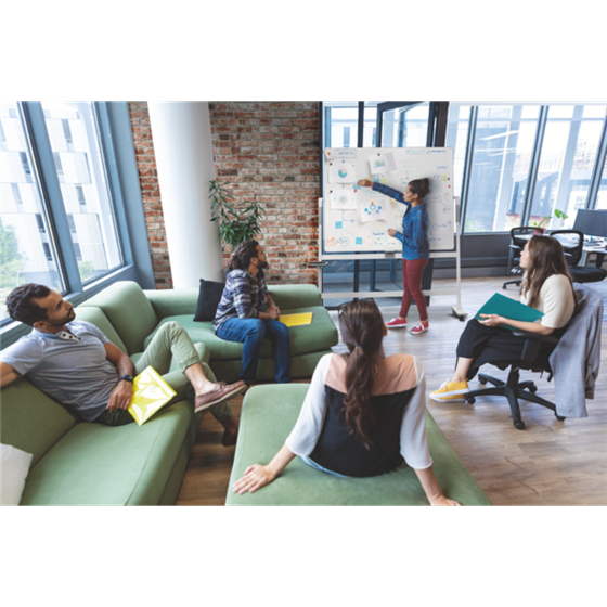 Pizarra Móvil Nobo Move&Meet 1500X1200Mm Blanco