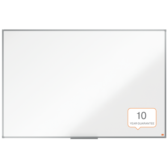 Pizarra Nobo Essence Melamina1500X1000Mm, Blanco Blanco