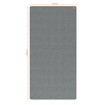 Pizarra Portátil Y Tablero De Anuncios Para El Sistema De Colaboración Move & Meet De Nobo 1800X900 Mm Blanco