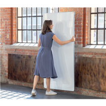 Pizarra Portátil Y Tablero De Anuncios Para El Sistema De Colaboración Move & Meet De Nobo 1800X900 Mm Blanco
