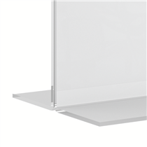 Porta Póster Acrílico Transparente De Sobremesa, A3 Transparente