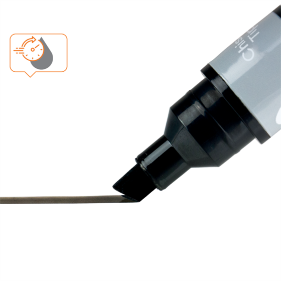 Rotuladores De Tinta Líquida Nobo Con Punta Biselada, 4 Unidades Surtidos