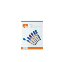Rotuladores De Tinta Líquida Nobo Con Punta Cónica, 10 Unidades Azul