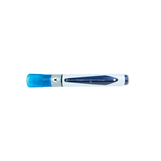 Rotuladores De Tinta Líquida Nobo Con Punta Cónica, 10 Unidades Azul