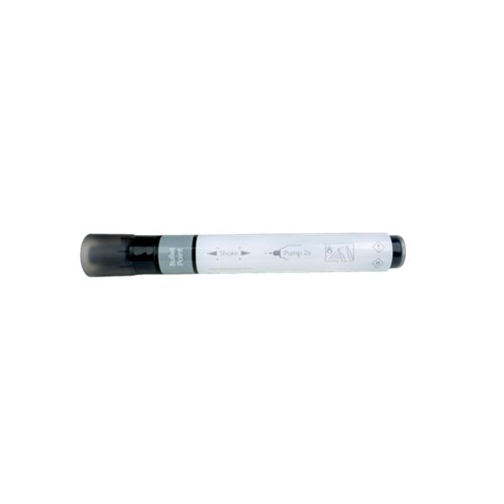 Rotuladores De Tinta Líquida Nobo Con Punta Cónica, 10 Unidades Negro
